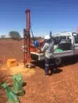 Auger Drill Rig Toyota Mounted
