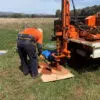 Auger Drill Rig Toyota Mounted